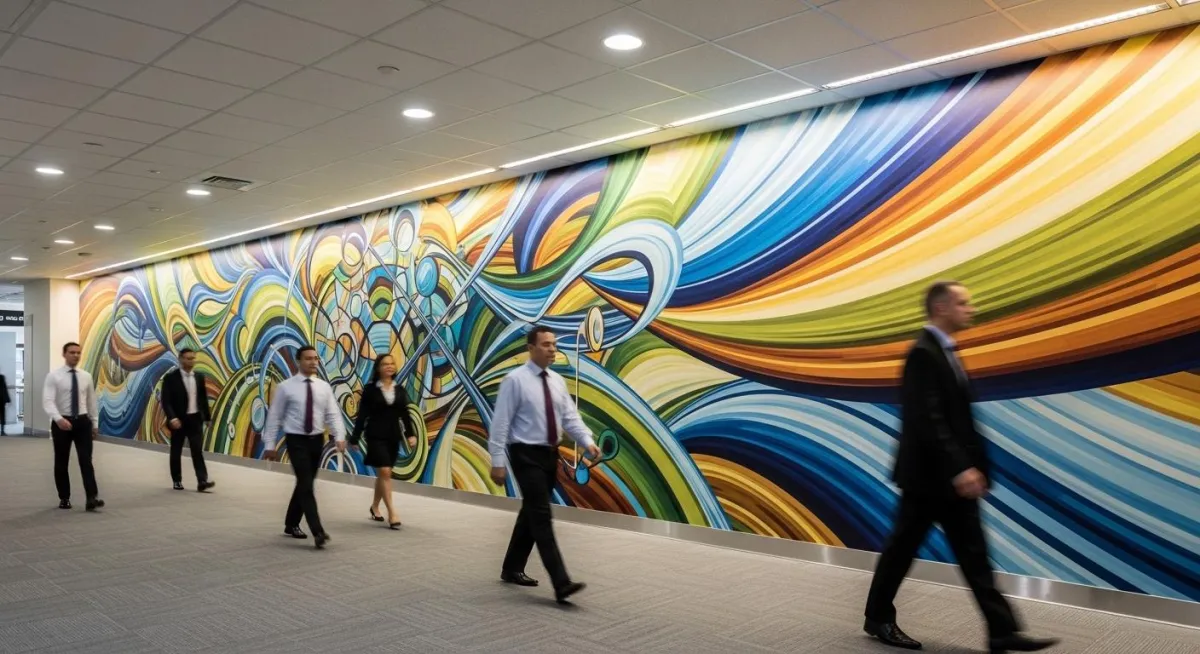 Durable High-Traffic Wall Art Solutions for Commercial Spaces and Institutions