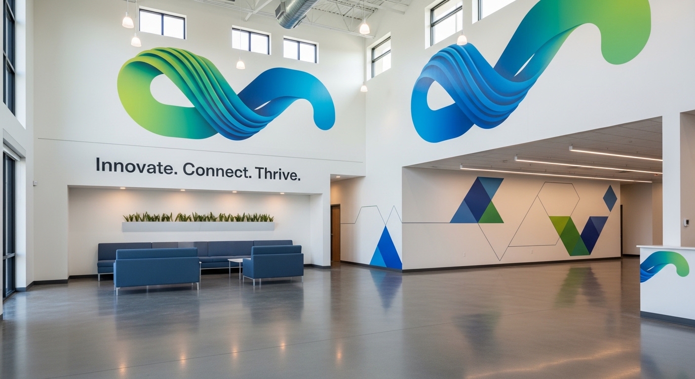 Large Scale Interior Branding: Modern Strategies for Commercial Spaces