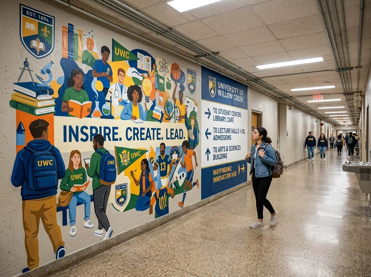 7 Best Campus Wall Branding Solutions for Schools and Institutions