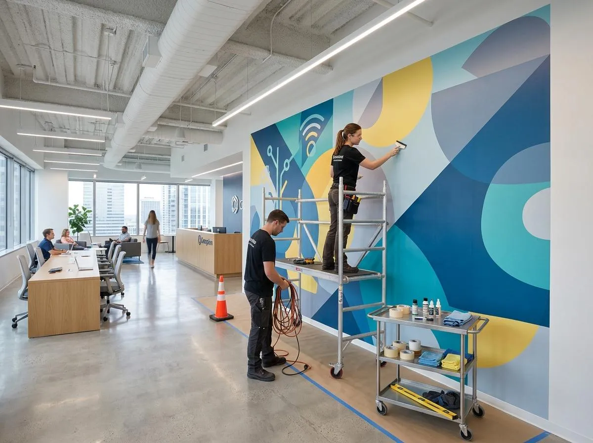 Direct-to-Wall Printing: The Durable Alternative to Vinyl and Wallpaper