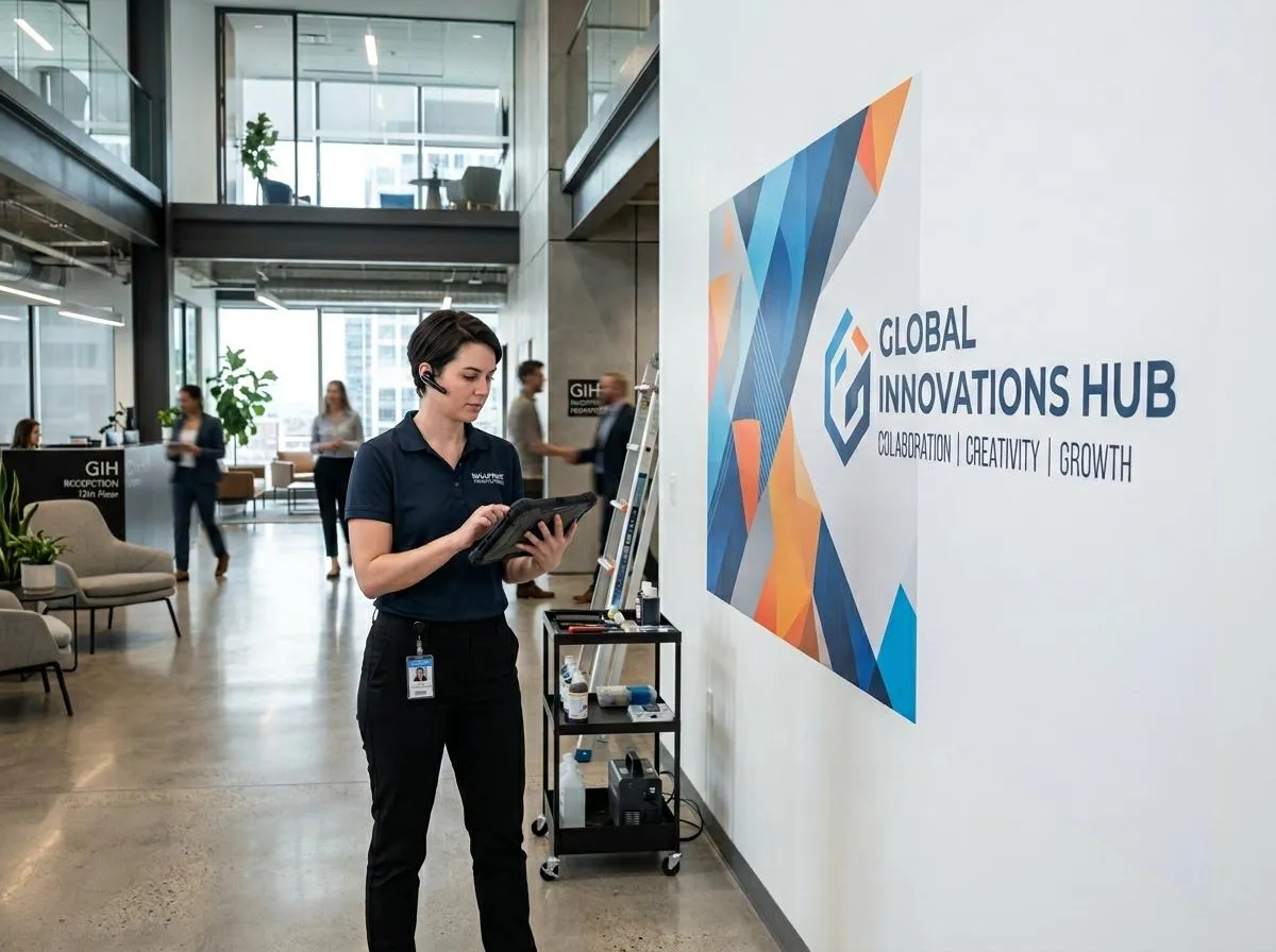 Fast Corporate Office Wall Printing: Speed, Quality, and Durability Without Downtime