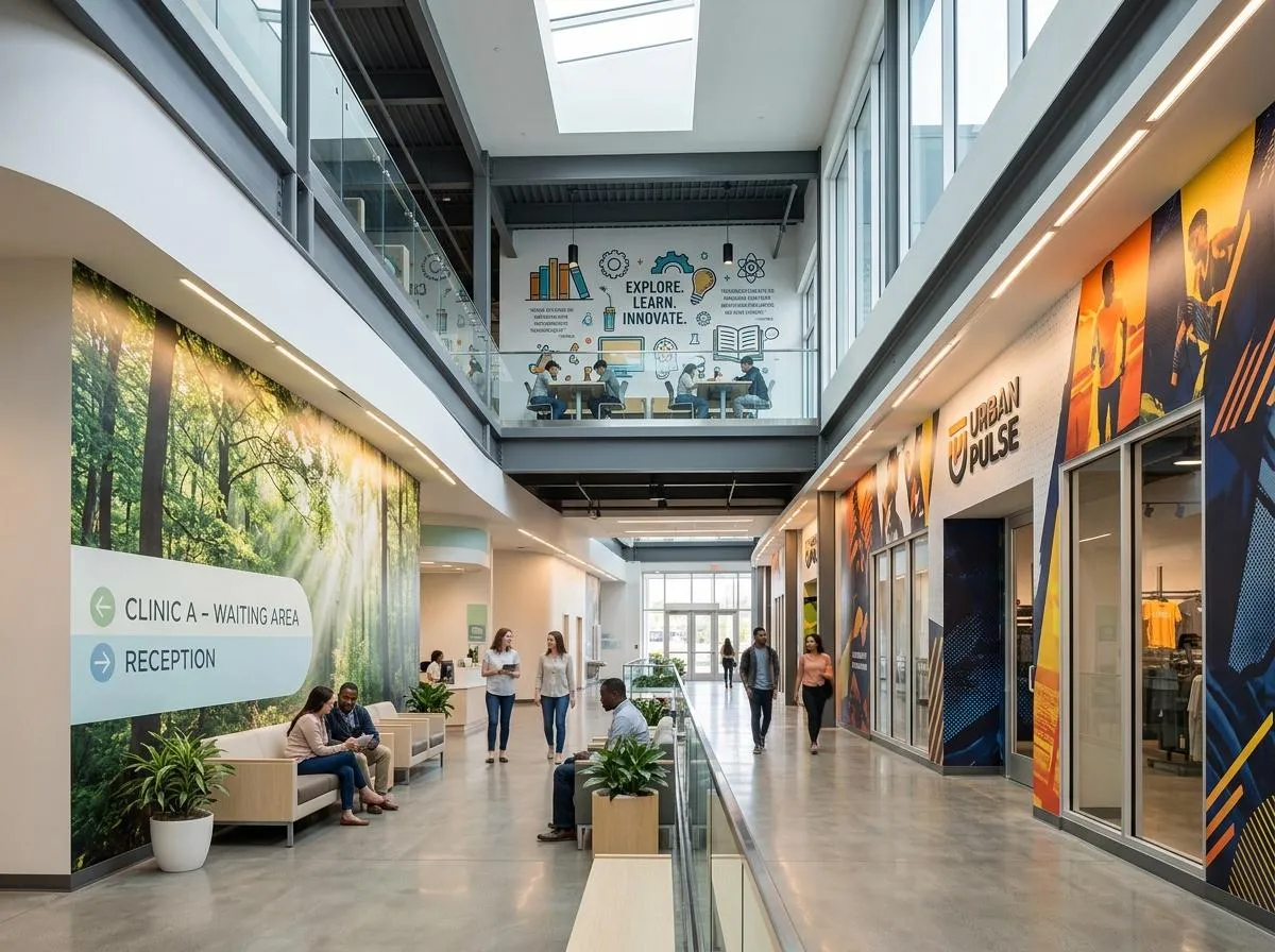 Multi-Location Wall Graphics That Install in Hours, Not Weeks