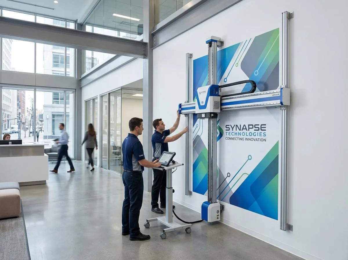 How to Procure Adhesive-Free Wall Graphics at Enterprise Scale