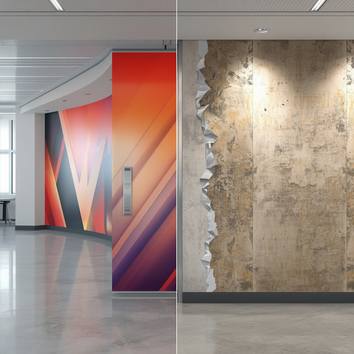 Direct Wall Printing Lifecycle Costs: Why We Beat Vinyl and Wallpaper