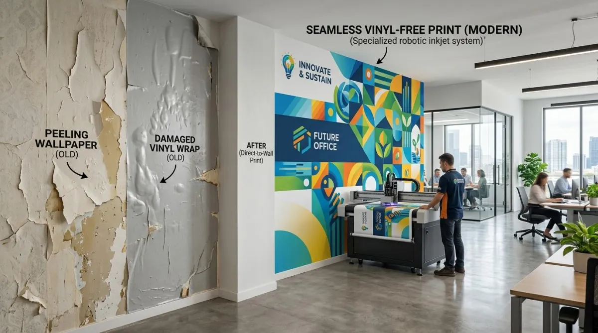 Why Vinyl-Free Wall Graphics Are Replacing Wallpaper and Vinyl in 2026