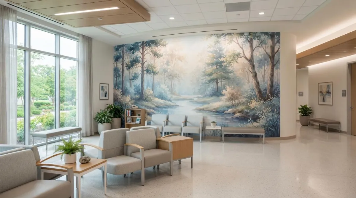 Healthcare & Hospital Wall Murals | East Coast Mural Pros