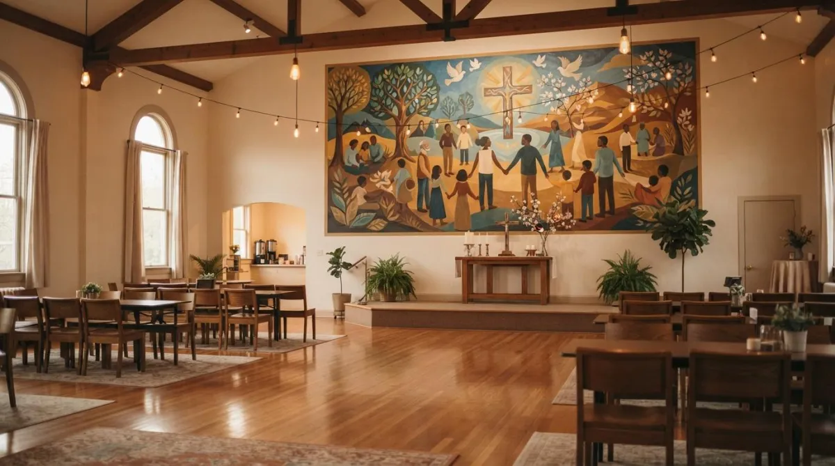 Church and place of worship wall murals — East Coast Mural Pros