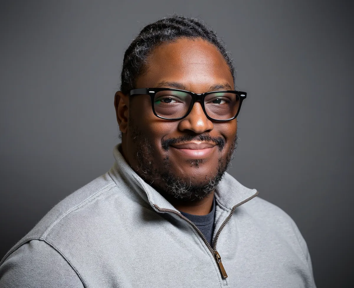 Marcus Vance, Founder and Principal Strategic Advisor of AscendIT Strategies, in an architectural office setting