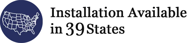 Installation available in 34 States