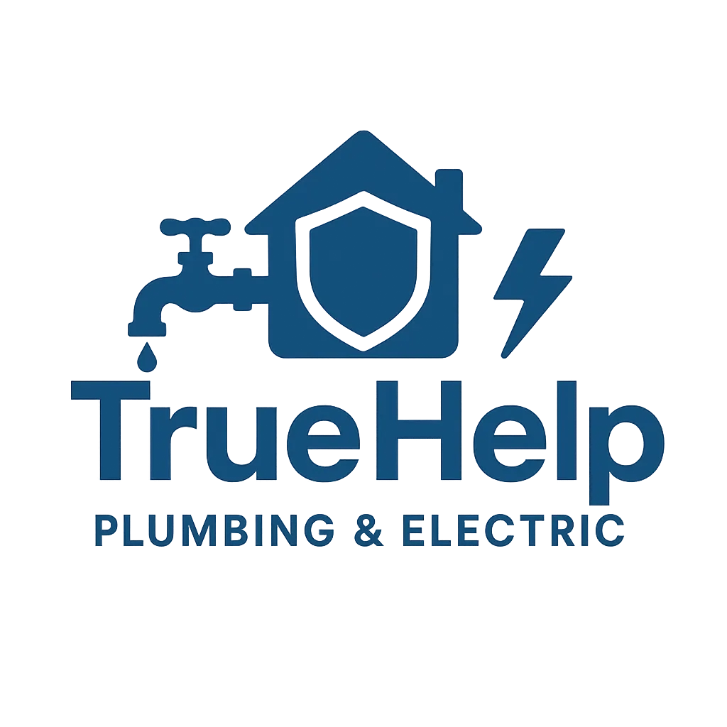 TrueHelp Plumbing & Electrical logo serving residential and commercial customers in Central Texas.