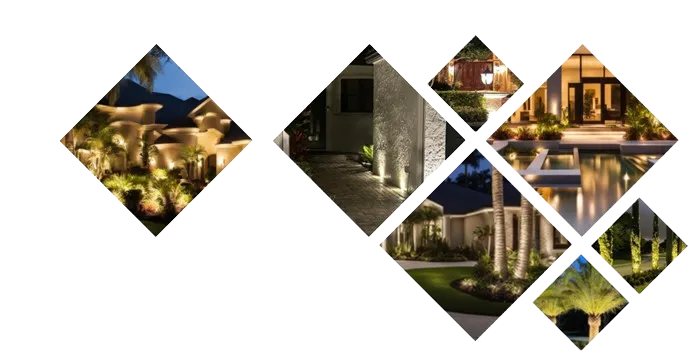 printed sticky notes glued on board