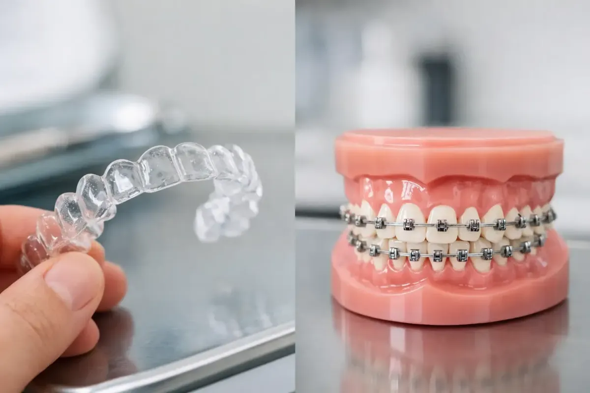 Invisalign o apparecchio fisso: cosa scegliere