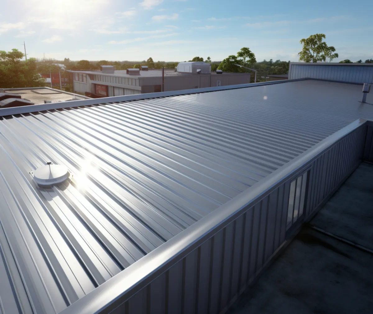 Industrial-roofing-Metal Roofing