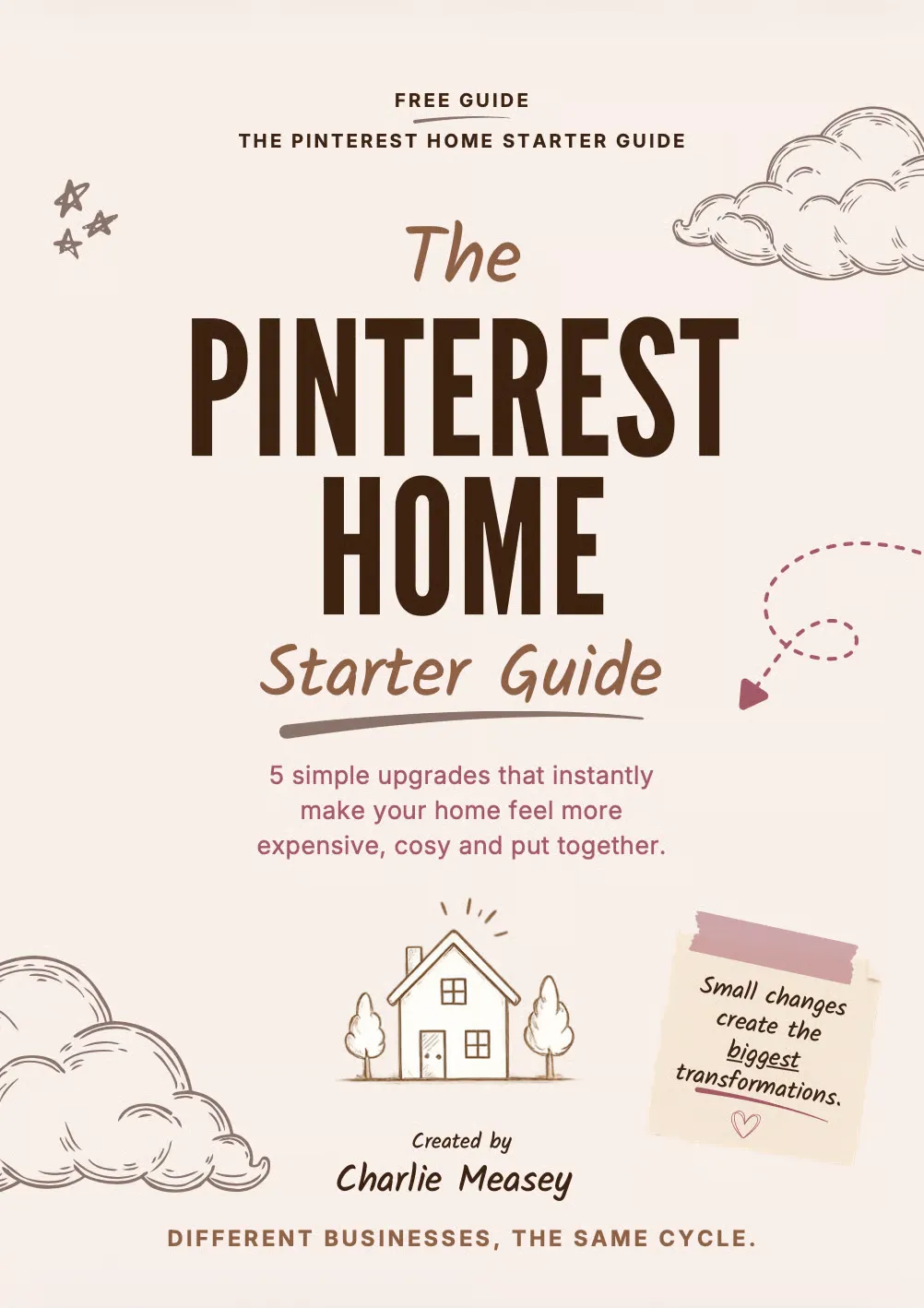The Pinterest-to-Reality Starter Kit Workbook Cover