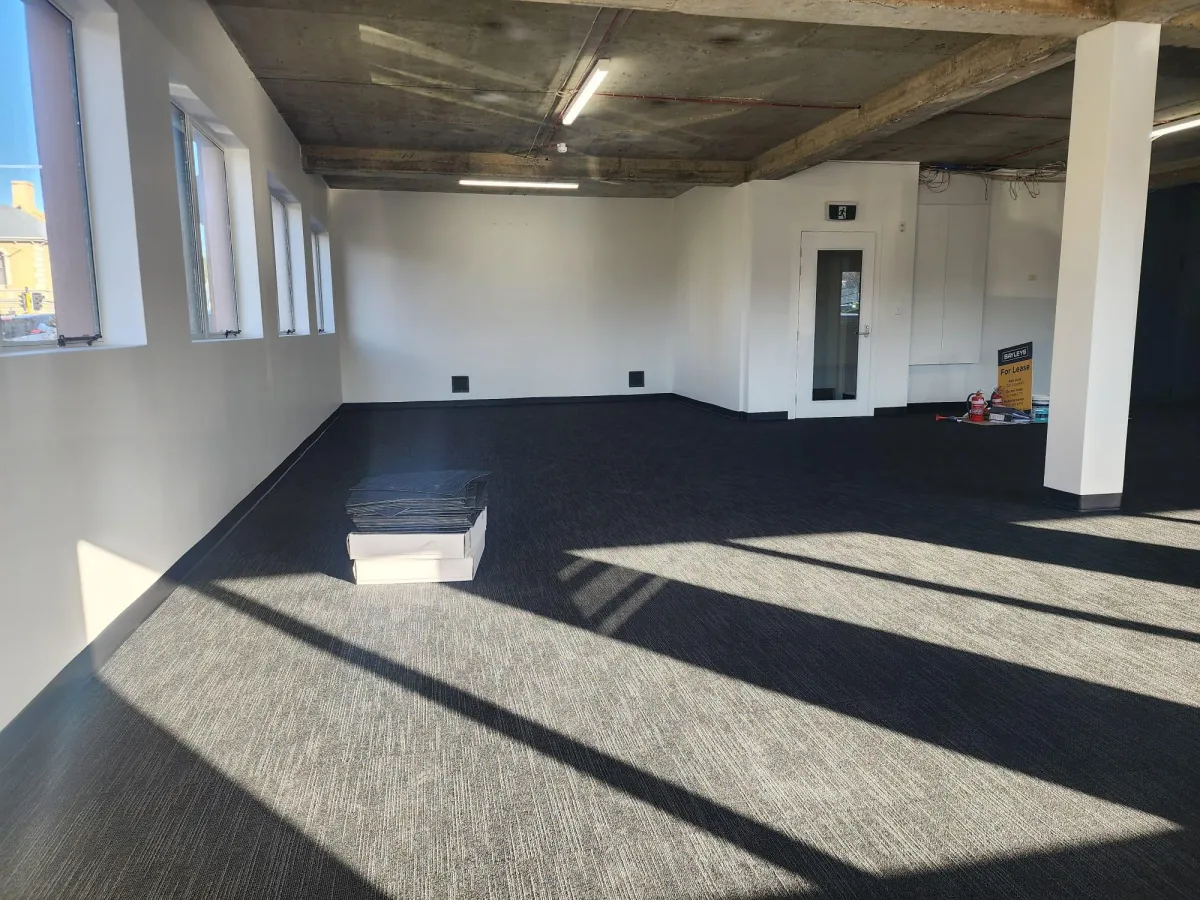 lounge after construction clean Dunedin