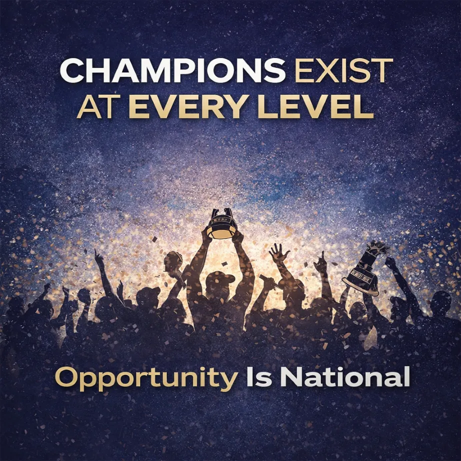 Champions Exist at Every Level
