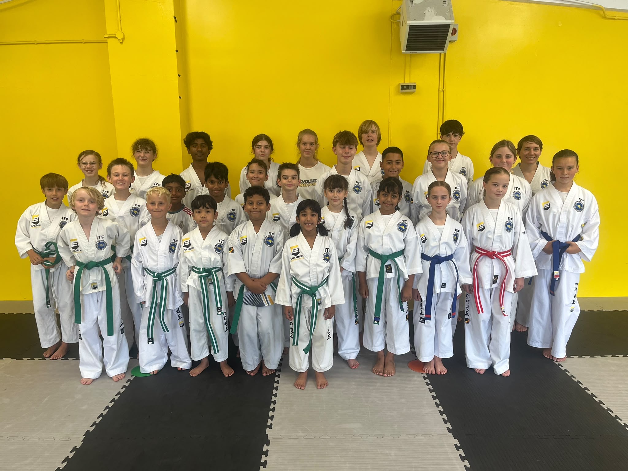 Evolution Little Warrior & ITF Taekwon-Do Grading