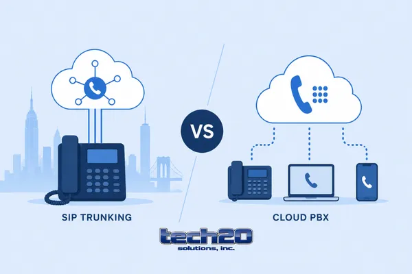 SIP Trunking vs Cloud PBX: What Is the Difference?