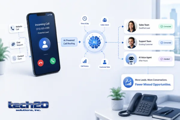 How Can AI-Powered Call Routing Help a Business Stop Missing Leads?