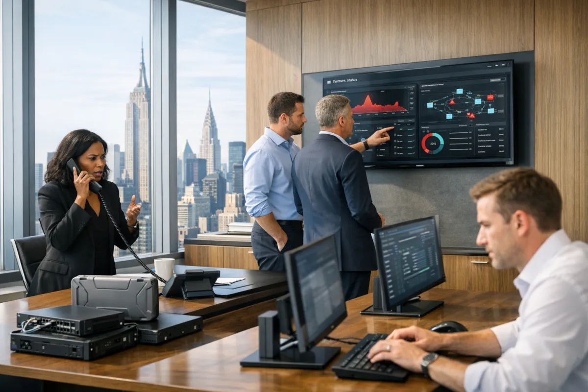 How Fast Should IT Support Respond to Business Emergencies in New York City?