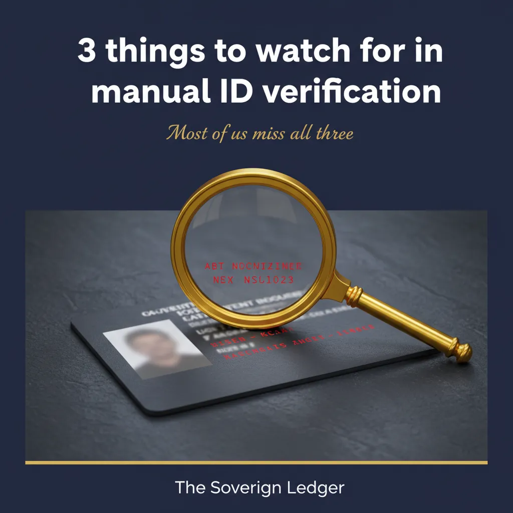 Top Tips for Manual ID Verification Professionals
