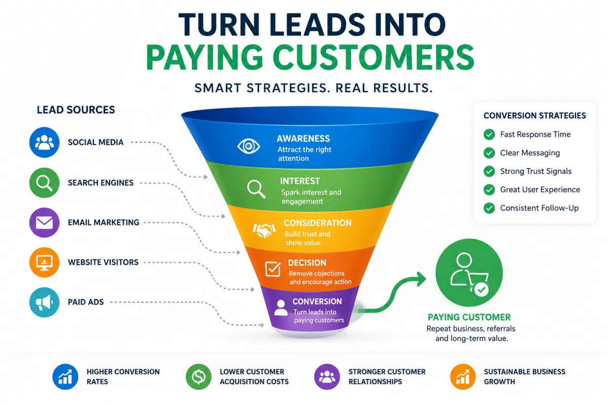How to Convert Leads Into Paying Customers | Conversion Strategy Guide