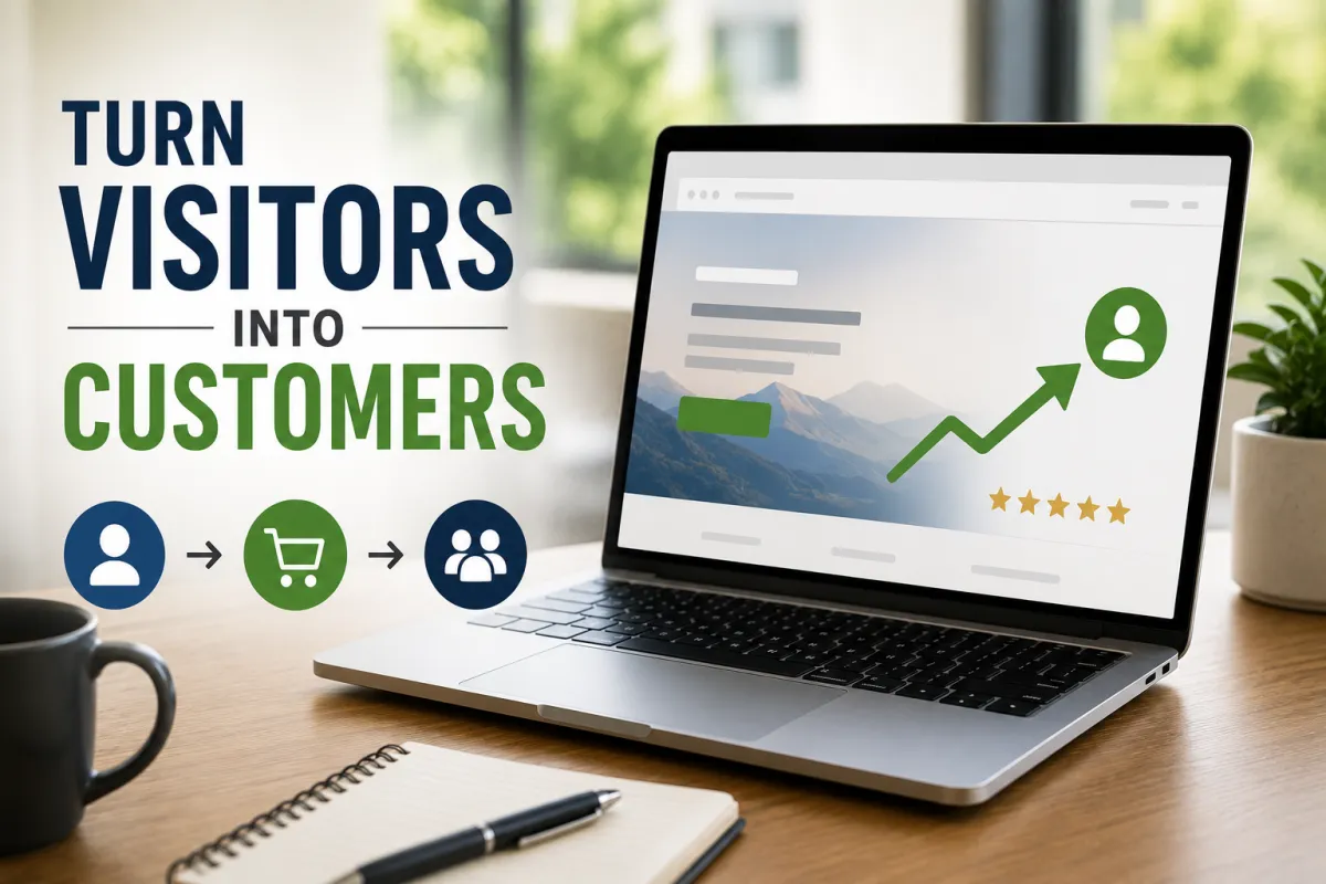 How to Turn Website Visitors Into Customers: A Practical Guide for Small Businesses
