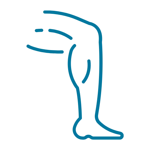 Strong leg.