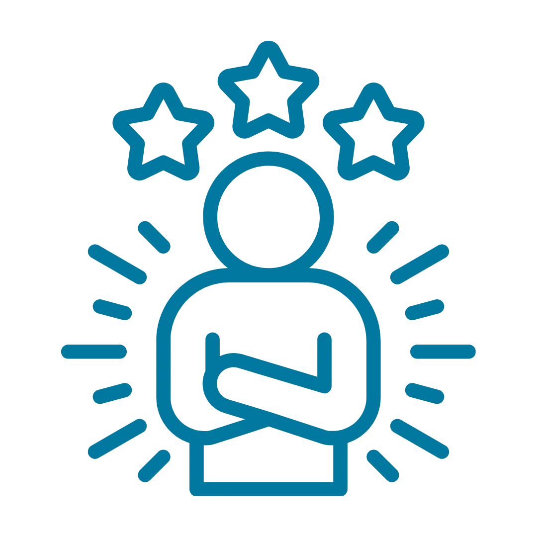 Man showing confidence and motivation after testosterone therapy