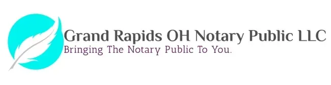 Grand Rapids OH Notary Public LLC Banner Logo