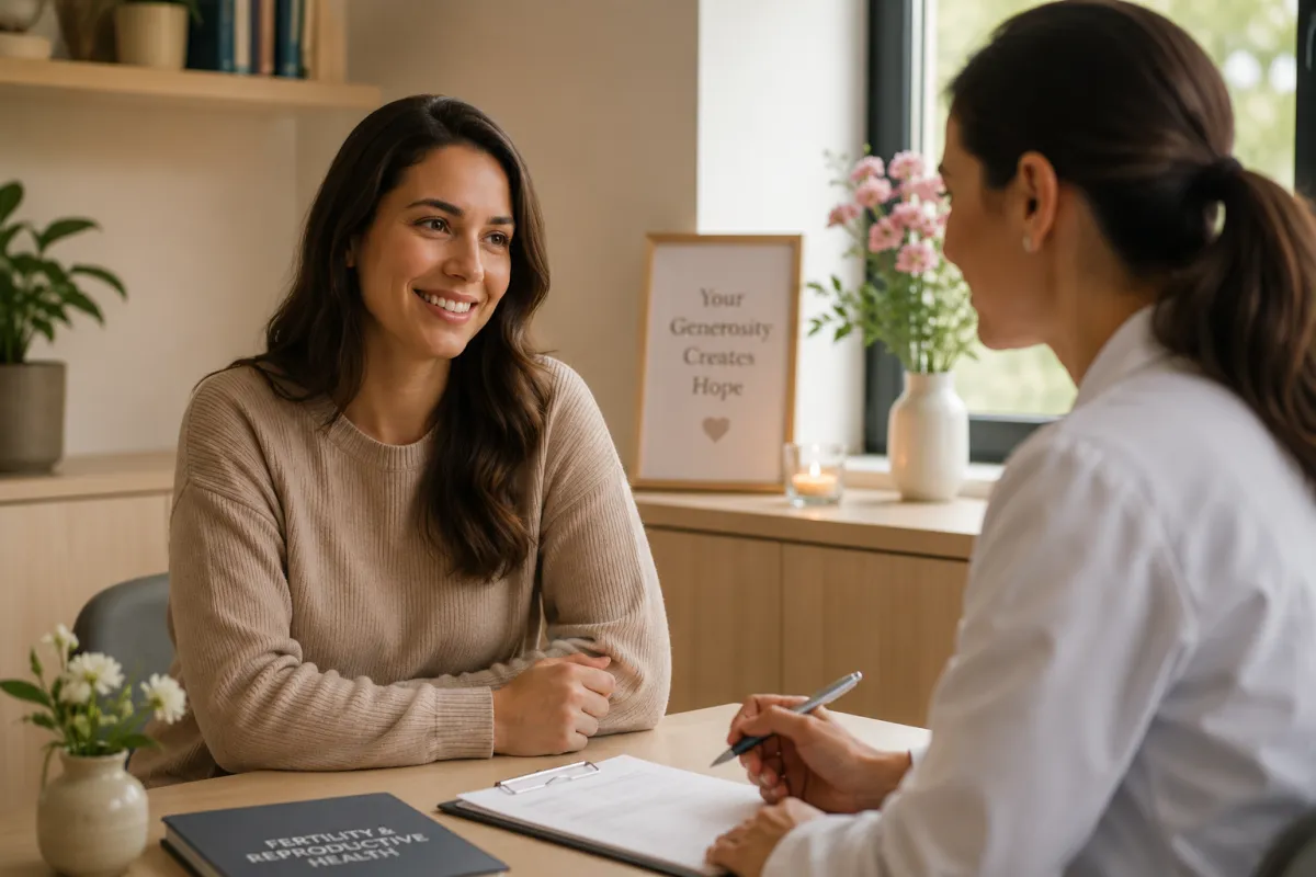 Egg donor — a My Agency IVF program participant