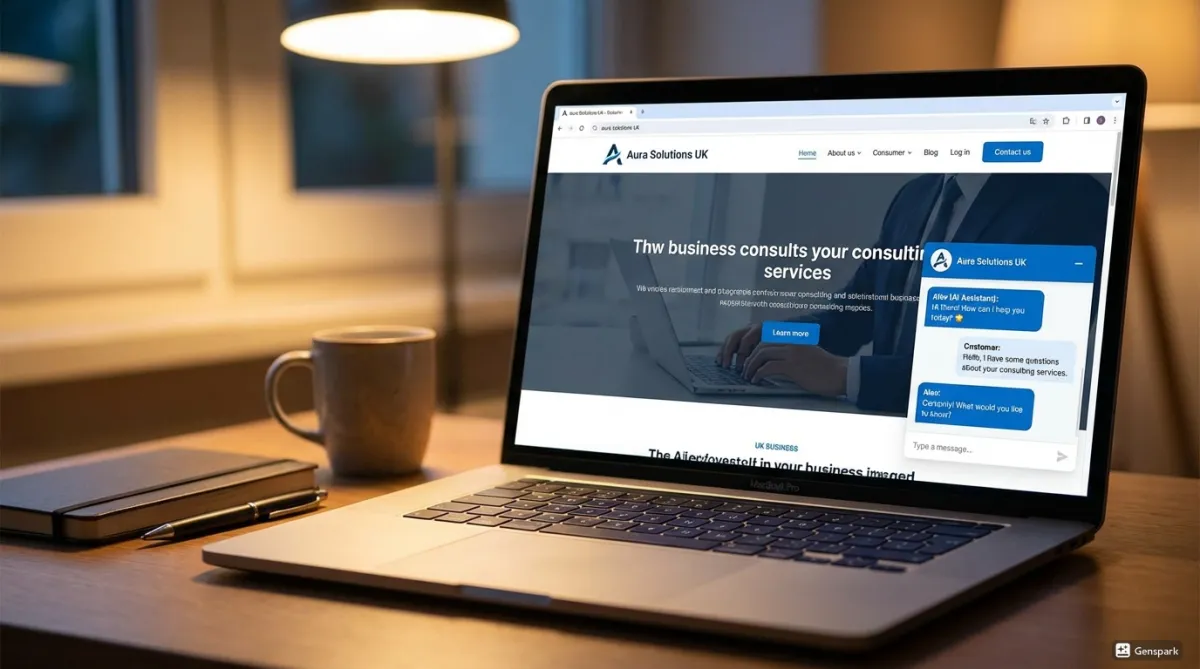Automated AI website chatbox providing 24/7 customer support, capturing lead contact details, and scheduling appointments instantly without manual work.