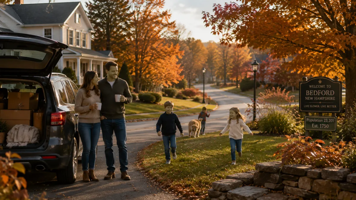 Beyond the tax conversation — a Bedford NH Realtor's calm, honest look at how daily life, schools, winter, and the social rhythm actually shift after a move from Massachusetts.