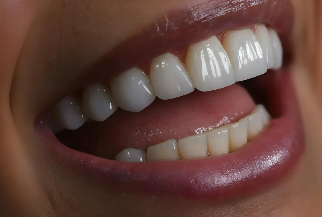 woman in green crew neck shirt holding red lollipop