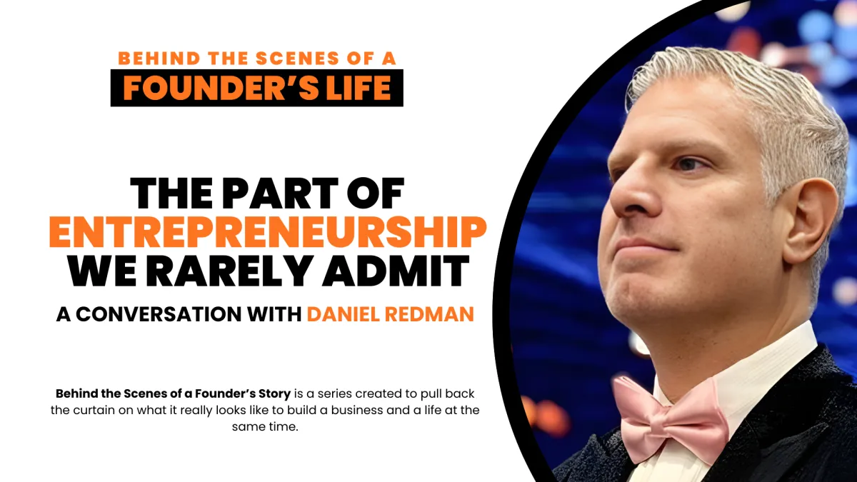 The Part of Entrepreneurship We Rarely Admit