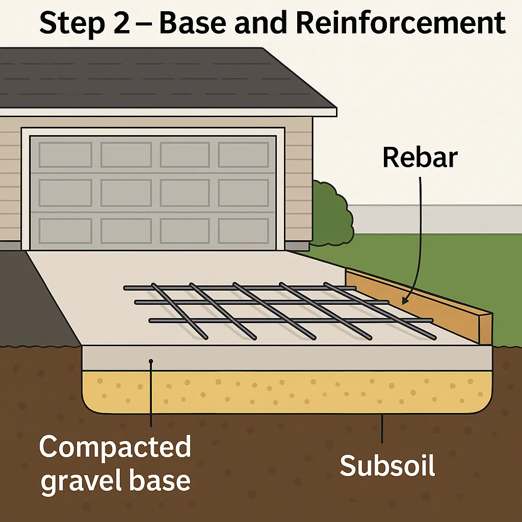 3,000–4,000 PSI Mix for Residential Driveways