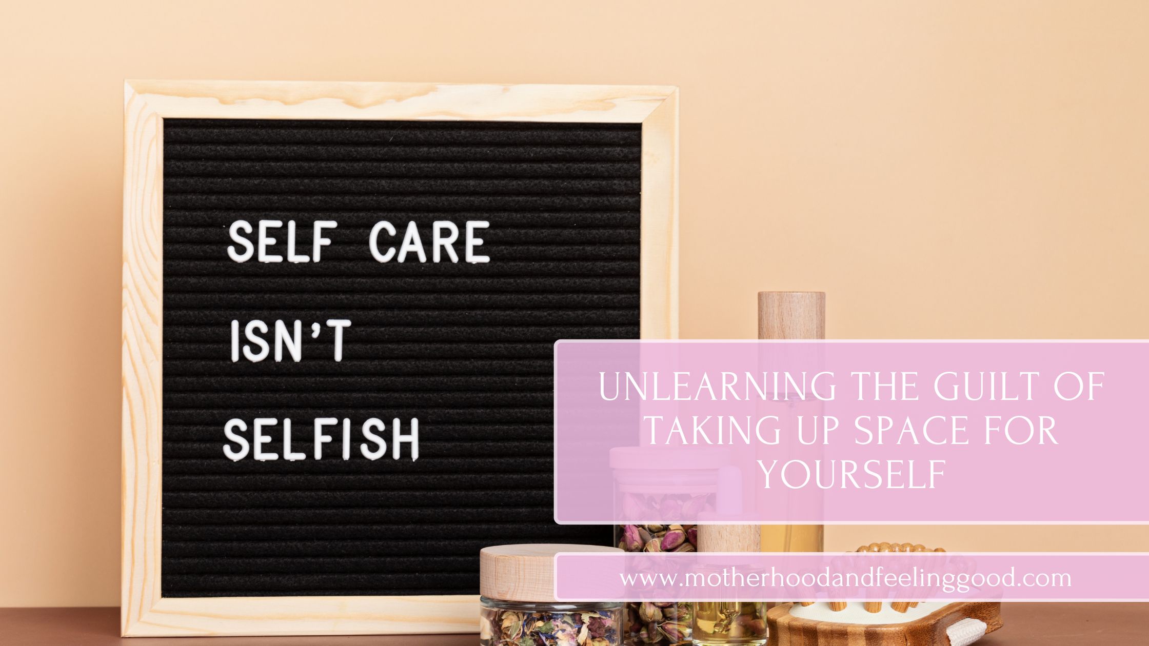 Self Care isn't Selfish on a picture 