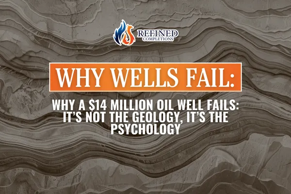 Why a $14 Million Oil Well Fails: It’s Not the Geology, It’s the Psychology