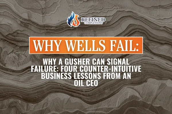 Why a Gusher Can Signal Failure: Four Counter-Intuitive Business Lessons From an Oil CEO
