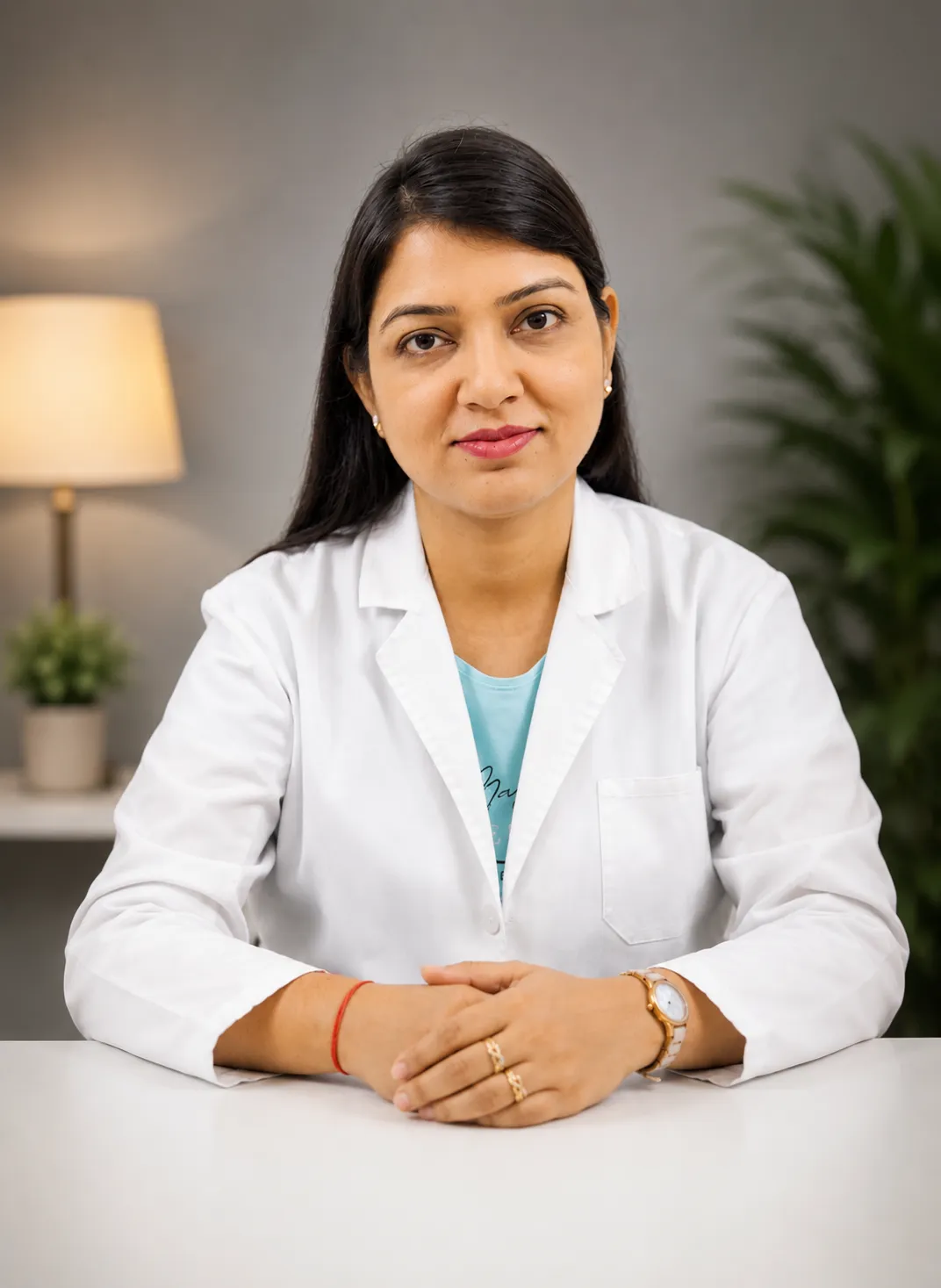 Professional portrait of Indian woman