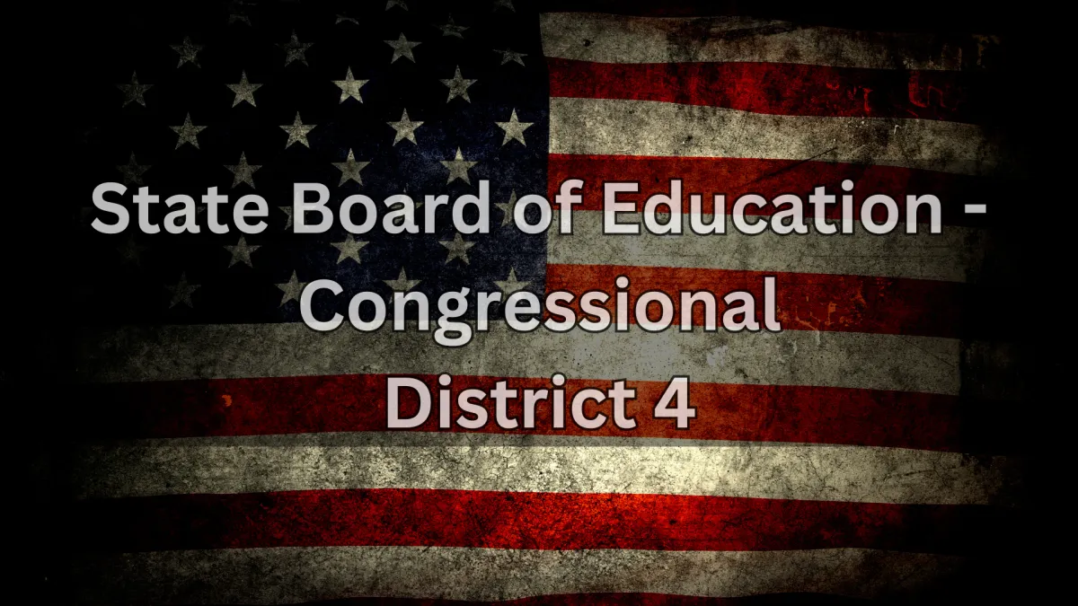 STATE BOARD OF EDU  DISTRICT 4 RACE_VOTE GRASSROOTS