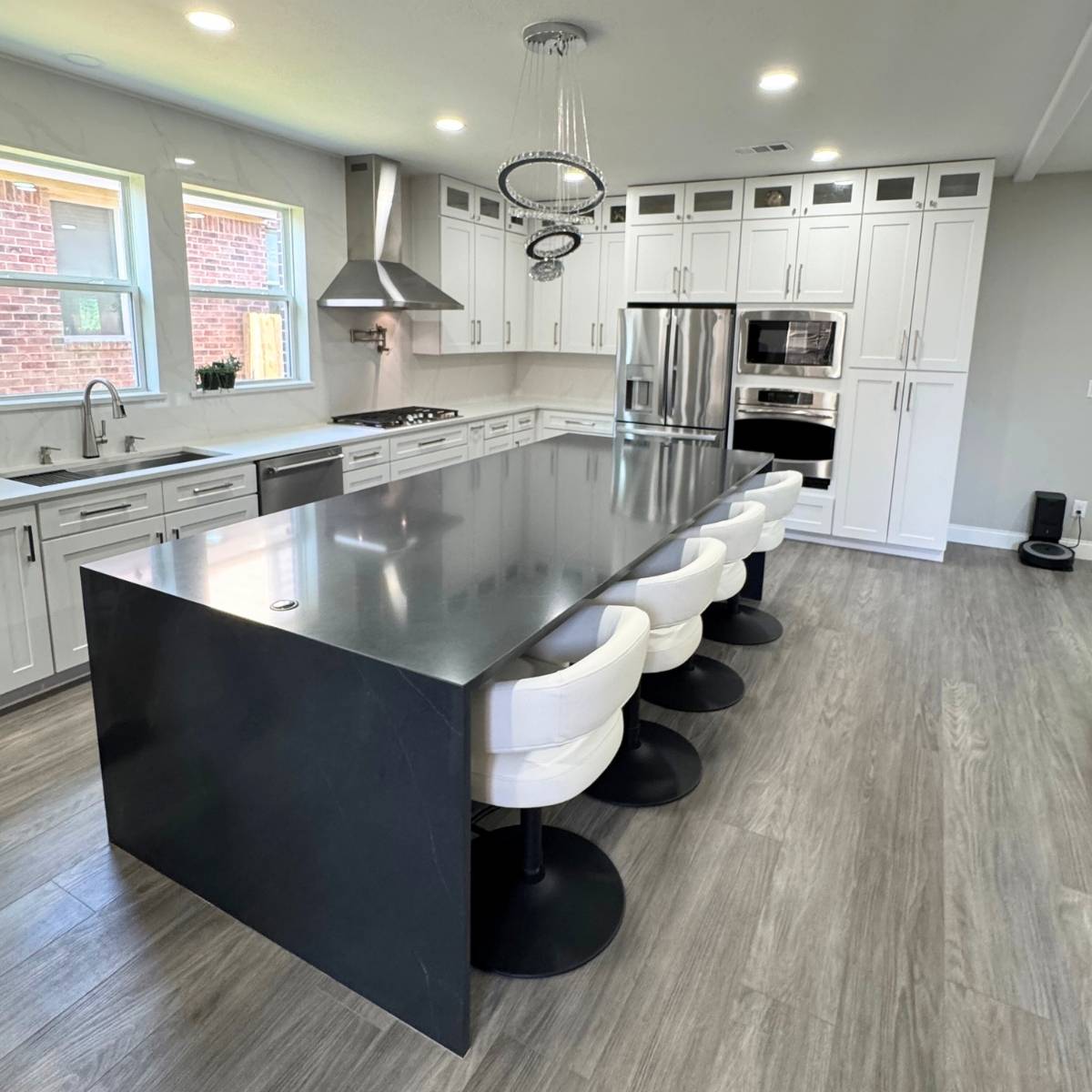 Austin kitchen after open-concept