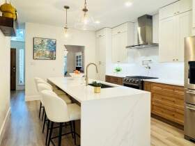 Austin custom kitchen remodel with modern cabinetry and designer finishes