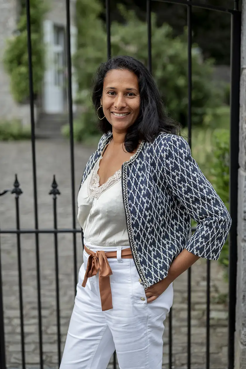 Portrait de Laurence Cordonnier - coach personnelle et consultante en management