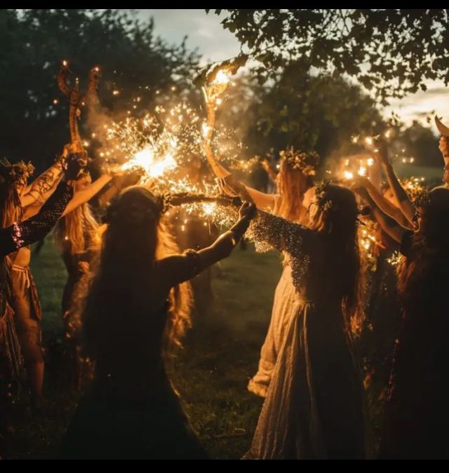 Women sitting in a grounded, warm authentic circle