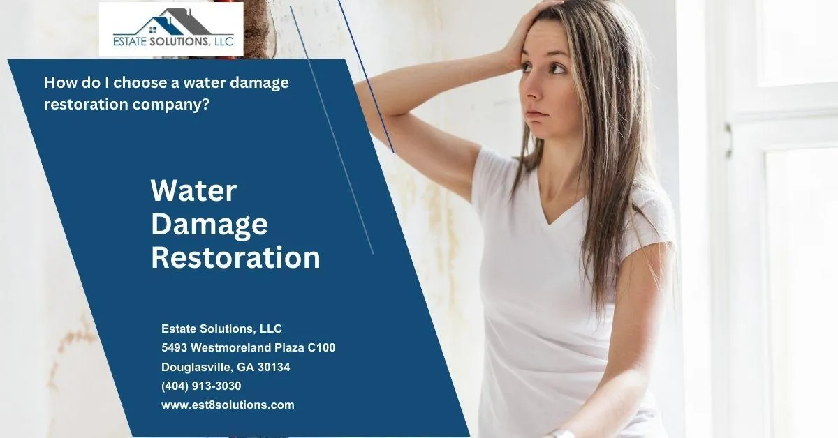 How Do I Choose a Water Damage Restoration Company?