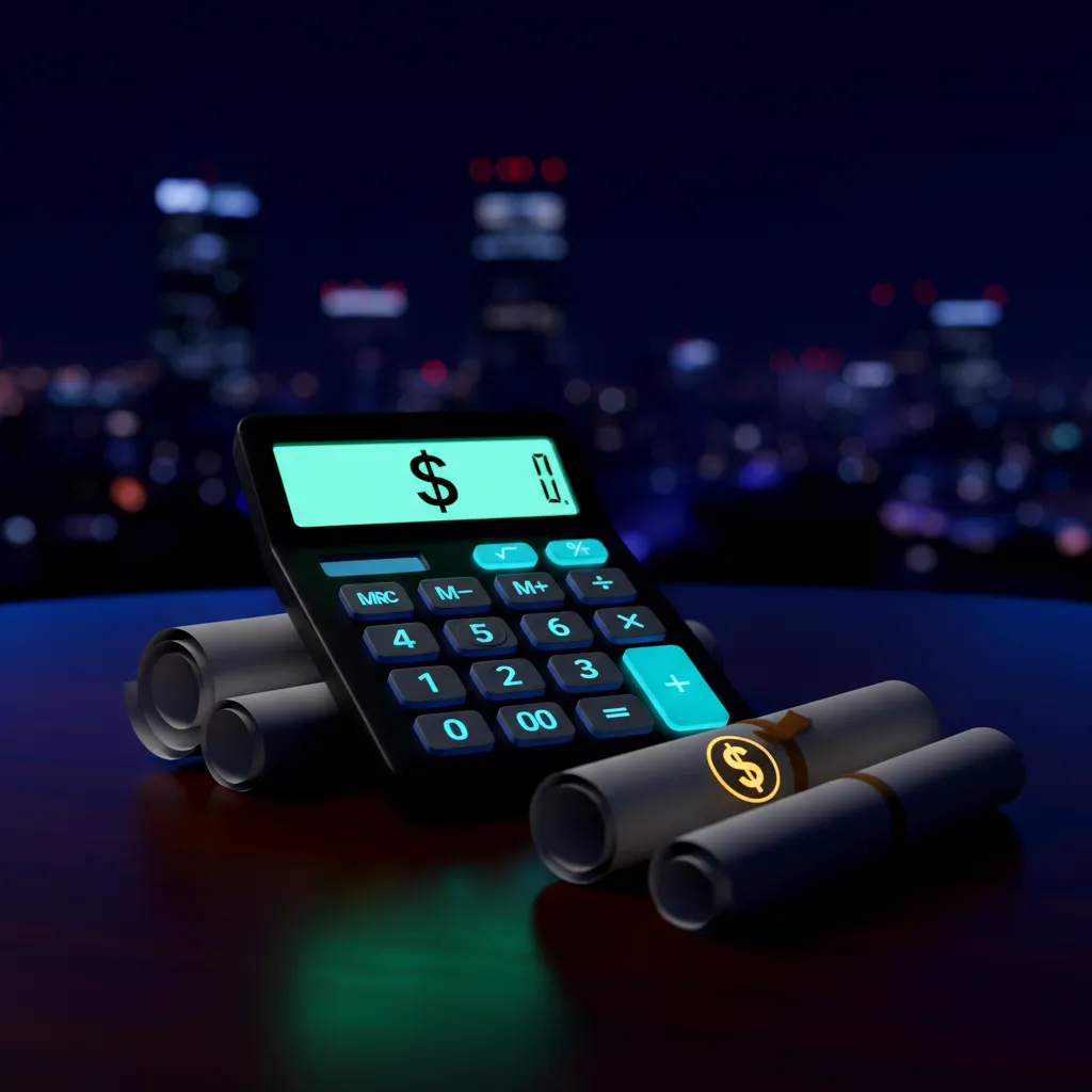 Icon representing Accounting and Tax Preparation