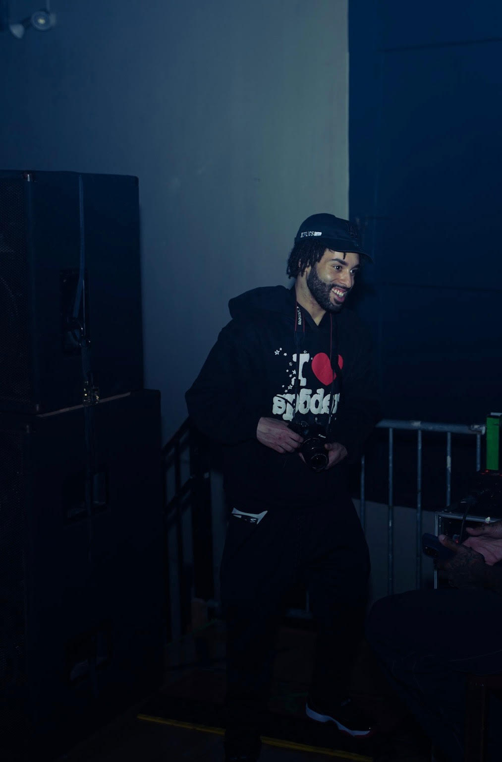 Kody Lott behind the camera