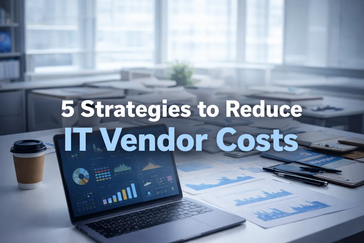 5 Strategies to Reduce IT Vendor Costs