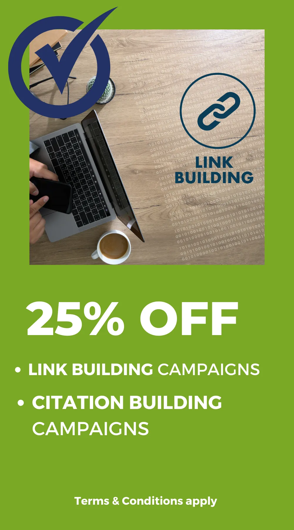 SPECIAL OFFER BANNER - LINK BUILDING AND SEO 